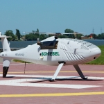 Beförderung des unbemannten Fluggerätes Camcopter S-100